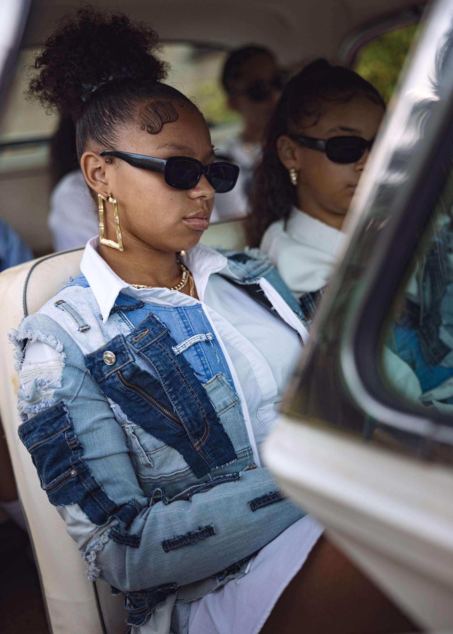 Women’s Patchwork Denim Jacket