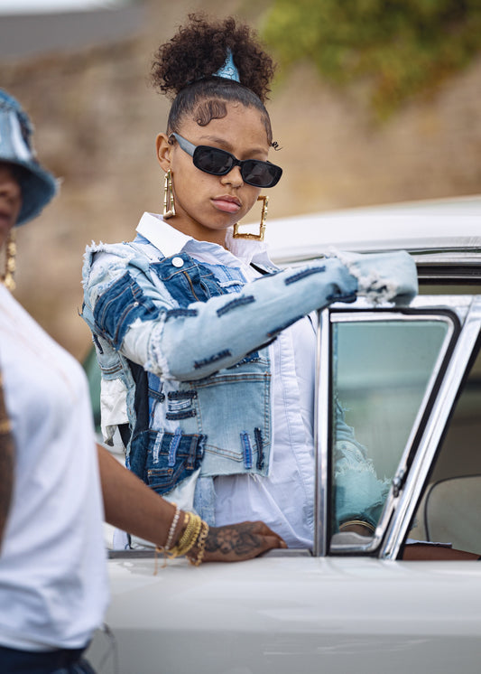 Women’s Patchwork Denim Jacket